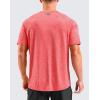 G Gradual Mens Workout Dry Fit Shirts Athletic Performance T-Shirts Moisture Wicking Lightweight Tee Shirts for Gym Running(Watermelon Red)