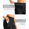 G Gradual Women’s 13″ Long Swim Board Shorts with Pockets High Waisted Quick Dry Beach Swimming Shorts for Women with Liner(Black)