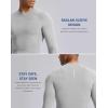 G Gradual Mens Compression Shirt Long Sleeve Moisture Wicking Running Gym Shirts for Men Athletic Workout Base Layer T-Shirt(Platinum Grey)