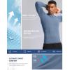 G Gradual Mens Compression Shirt Long Sleeve Moisture Wicking Running Gym Shirts for Men Athletic Workout Base Layer T-Shirt(Slate Blue)