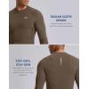 G Gradual Mens Compression Shirt Long Sleeve Moisture Wicking Running Gym Shirts for Men Athletic Workout Base Layer T-Shirt(Taupe)
