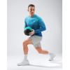 Men’s Sun Protection Long Sleeve Shirts UPF 50+(Gradient Vivid Blue)