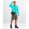 G Gradual Men’s UPF 50+ Sun Protection Hoodie Jacket Lightweight Full Zip Hoodies Long Sleeve Shirts for Men Hiking Fishing(Bright Green)
