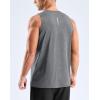G Gradual Men’s Workout Tank Tops Sleeveless Muscle Shirts Summer UPF 50+ Quick Dry Shirts for Men Athletic Running Gym(Grey Heather,3XL)