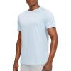G Gradual Men’s Workout Quick Dry T-Shirts Short Sleeve Lightweight Cooling Gym Shirts Tee for Running, Beach, Hiking(1 Pack: Sky Blue)