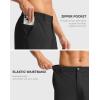 G Gradual Casual Shorts for Men 11″ Lightweight Men’s Golf Shorts Stretch with 3 Pockets Quick Dry Summer Breathable Shorts(Black)
