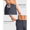 G Gradual Casual Shorts for Men 11″ Lightweight Men’s Golf Shorts Stretch with 3 Pockets Quick Dry Summer Breathable Shorts(Charcoal)