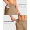 G Gradual Casual Shorts for Men 11″ Lightweight Men’s Golf Shorts Stretch with 3 Pockets Quick Dry Summer Breathable Shorts(Dark Khaki)