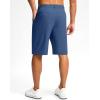 G Gradual Casual Shorts for Men 11″ Lightweight Men’s Golf Shorts Stretch with 3 Pockets Quick Dry Summer Breathable Shorts(Dusty Blue)