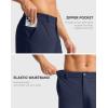 G Gradual Casual Shorts for Men 11″ Lightweight Men’s Golf Shorts Stretch with 3 Pockets Quick Dry Summer Breathable Shorts(Navy)