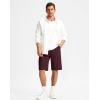 G Gradual Casual Shorts for Men 11″ Lightweight Men’s Golf Shorts Stretch with 3 Pockets Quick Dry Summer Breathable Shorts(Wine)