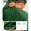 G Gradual Men’s Thermal Shirts Long Sleeve Athletic Workout T-Shirts Crewneck Fleece Lind Base Layer for Men Cold Weather(Olive)