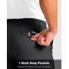 G Gradual Men’s Golf Shorts with 4 Pockets 11″ Inseam Stretch Quick Dry Casual Work Dress Shorts for Men(Black)