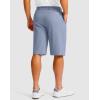 G Gradual Men’s Golf Shorts with 4 Pockets 11″ Inseam Stretch Quick Dry Casual Work Dress Shorts for Men(Ice Blue)
