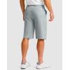 G Gradual Men’s Golf Shorts with 4 Pockets 11″ Inseam Stretch Quick Dry Casual Work Dress Shorts for Men(Light Grey)