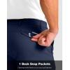 G Gradual Men’s Golf Shorts with 4 Pockets 11″ Inseam Stretch Quick Dry Casual Work Dress Shorts for Men(Navy)