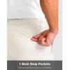 G Gradual Men’s Golf Shorts with 4 Pockets 11″ Inseam Stretch Quick Dry Casual Work Dress Shorts for Men(W-beige)