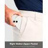 G Gradual Men’s Golf Shorts with 4 Pockets 11″ Inseam Stretch Quick Dry Casual Work Dress Shorts for Men(W-beige)