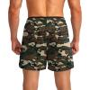 G Gradual Men’s Gym Workout Shorts Zipper Pockets 5″ / 7″ Quick Dry Breathable Runing Athletic Short for Men(Green Camo)