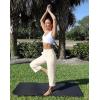 G Gradual Women’s Capri Pants with Pockets High Waist Yoga Pants Wide Leg Workout Summer Pants for Casual, Travel, Exercise(Creamy)