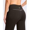 G Gradual Women’s Capri Pants with Pockets High Waist Yoga Pants Wide Leg Workout Summer Pants for Casual, Travel, Exercise(Fudge Coffee)