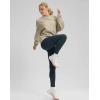 G Gradual Women’s Crewneck Sweatshirts Oversized Cotton-blend Fleece Pullover Sweatshirt for Women Loose Fit(Light Khaki)
