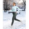 G Gradual Women’s Fleece Lined Joggers 28″/30″/32″ High Waisted Sweatpants Water Resistant Thermal Warm Pants Zipper Pockets(Dark Grey)