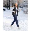 G Gradual Women’s Fleece Lined Joggers 28″/30″/32″ High Waisted Sweatpants Water Resistant Thermal Warm Pants Zipper Pockets(Navy)
