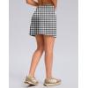 G Gradual Women’s Golf Skirts Skort 4 Side Pockets High Waisted Stretchy Tennis Skirt with Short Athletic Casual(Houndstooth)