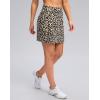 G Gradual Women’s Golf Skirts Skort 4 Side Pockets High Waisted Stretchy Tennis Skirt with Short Athletic Casual(Leopard)