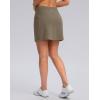 G Gradual Women’s Golf Skirts Skort 4 Side Pockets High Waisted Stretchy Tennis Skirt with Short Athletic Casual(Nomad)