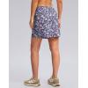 G Gradual Women’s Golf Skirts Skort 4 Side Pockets High Waisted Stretchy Tennis Skirt with Short Athletic Casual(Pink Purple Floral)