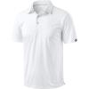 G Gradual Mens White Golf Shirt Short Sleeve