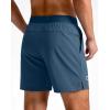 G Gradual Men’s Athletic Running Shorts 7″/5″/9″ Zipper Pocket Lightweight Workout Gym Quick Dry Shorts Golf Tennis Hiking(Blue Grey)