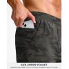 G Gradual Men’s Athletic Running Shorts 7″/5″/9″ Zipper Pocket Lightweight Workout Gym Quick Dry Shorts Golf Tennis Hiking(Green Camo)