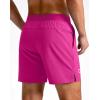 G Gradual Men’s Athletic Running Shorts 7″/5″/9″ Zipper Pocket Lightweight Workout Gym Quick Dry Shorts Golf Tennis Hiking(Rose)
