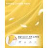 G Gradual Polo Shirts for Women Short Sleeve Golf Shirts V Neck Collared Top Cooling Lightweight UPF 50+ Tennis Work Dry Fit(Heather Yellow)