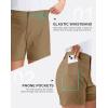 G Gradual Women’s 5″ Golf Hiking Shorts with Deep Pockets Stretchy Outdoor Womens Shorts Dressy Casual Walking Travel(Deep Khaki)