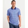 Men’s Golf Polo Shirts Dry Fit Performance Moisture Wicking Casual Print Golf Shirts for Men Breathable(Checkerboard)