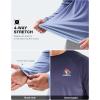 Men’s Sun Protection Shirts UPF 50+ Rash Guard for Men Swim Long Sleeve Hiking Fishing Athletic Workout Shirt(Blue Mountaineer)