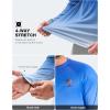 Men’s Sun Protection Shirts UPF 50+ Rash Guard for Men Swim Long Sleeve Hiking Fishing Athletic Workout Shirt(Sun Coconut Tree)