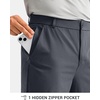 G Gradual Men’s Golf Pants with 5 Pockets 30″/32″/34″ Lightweight Quick Dry Stretch Work Dress Pants Casual Slacks for Men(Oil Grey,W35 L30)
