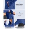 G Gradual Women’s Sun Protection Jackets Lightweight Zip Up Hoodies 4 Pockets UPF 50+ Sun Shirt Hiking Beach Athletic Workout(Dark Blue)