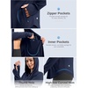 G Gradual Women’s Sun Protection Jackets Lightweight Zip Up Hoodies 4 Pockets UPF 50+ Sun Shirt Hiking Beach Athletic Workout(Navy)