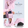 G Gradual Women’s Sun Protection Jackets Lightweight Zip Up Hoodies 4 Pockets UPF 50+ Sun Shirt Hiking Beach Athletic Workout(Pink)