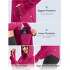 G Gradual Women’s Sun Protection Jackets Lightweight Zip Up Hoodies 4 Pockets UPF 50+ Sun Shirt Hiking Beach Athletic Workout(Rose)