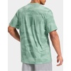 Men’s Athletic Running Shirts Dry Fit Moisture Wicking Workout Gym T-Shirts Short Sleeve Cooling Tee Tops for Men(Green Graphic)