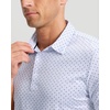 Men’s Golf Shirts Dry Fit Performance Moisture Wicking Breathable Casual Micro Print Short Sleeve Polo(Golf Clubs)