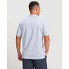 Men’s Golf Shirts Dry Fit Performance Moisture Wicking Breathable Casual Micro Print Short Sleeve Polo(Swirl)