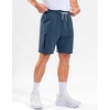 G Gradual Men’s 7″ Athletic Sweat Shorts with Zipper Pockets Soft Elastic Waist Lounge Workout Gym Shorts for Men(Indigo Heather)